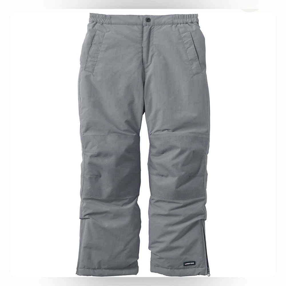 Land’s End Boys Waterproof Insulated Snow Pants in Graphite| Size: 16